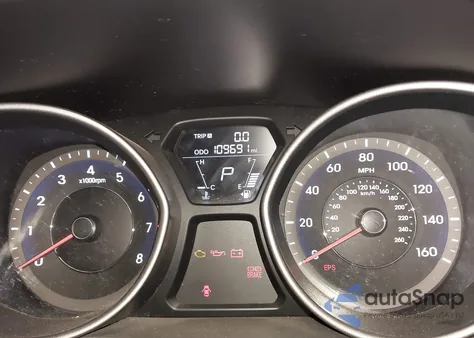 2013 Hyundai Elantra Gls z USA, uszkodzony, nr VIN 5NPDH4AE4DH343740